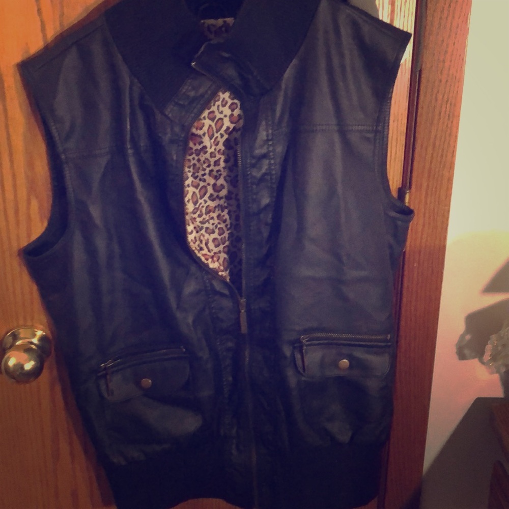 Black vest